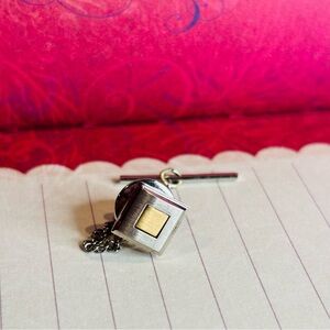 14K Gold and SS TIE TACK